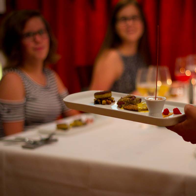 Évènements gastronomiques Les forfaits Évènements gastronomiques de l'Auberge du Chemin Faisant